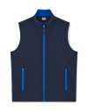UC615 Ladies Printable Softshell Gilet Navy/Royal colour image